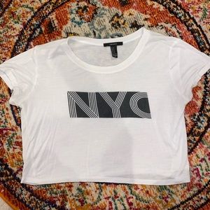 NYC crop top